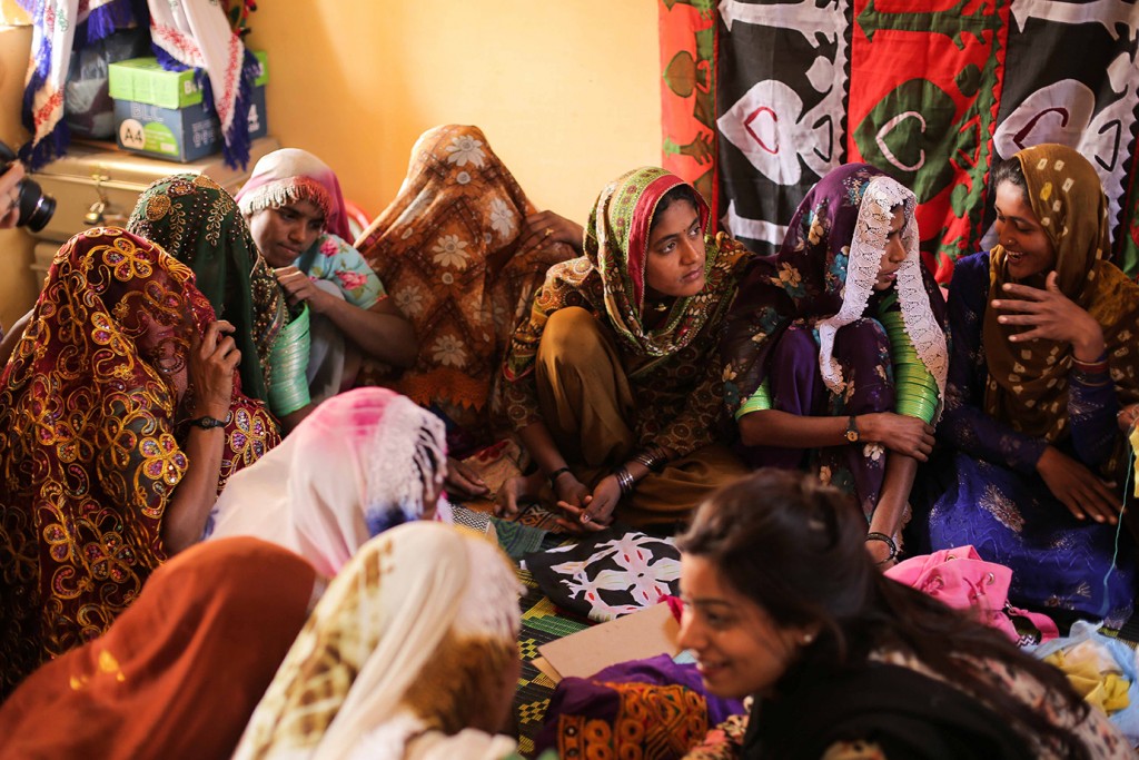 08 The workshop provides a space for women to come together