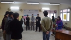 Mr. Rizwan Qazi (one of the facilitator for training) with the participant of training during an energizer exercise