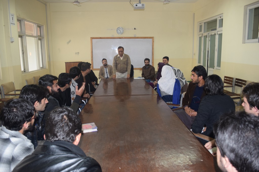 8 Mr. Moazzam Ali (Lead trainer for the training) during the opening ceremony, describing the overall purpose of the training to the participants