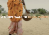 A short walk to clean water