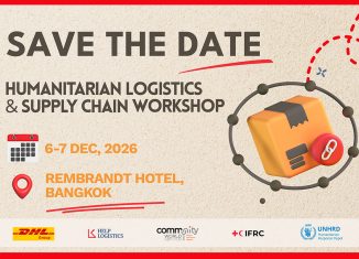 Save the Date | Humanitarian Logistics & Supply Chain Workshop | 6–7 December 2026